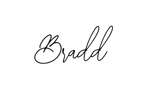 Make a beautiful signature design for name Bradd. With this signature (Bearetta-2O07w) style, you can create a handwritten signature for free. Bradd signature style 12 images and pictures png