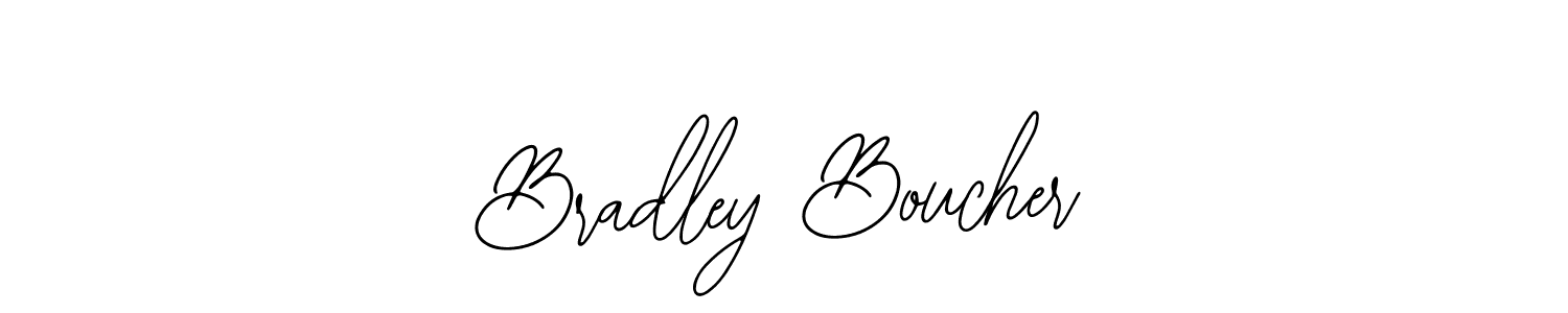 Bearetta-2O07w is a professional signature style that is perfect for those who want to add a touch of class to their signature. It is also a great choice for those who want to make their signature more unique. Get Bradley Boucher name to fancy signature for free. Bradley Boucher signature style 12 images and pictures png