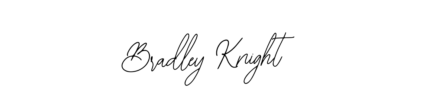 Make a beautiful signature design for name Bradley Knight. Use this online signature maker to create a handwritten signature for free. Bradley Knight signature style 12 images and pictures png