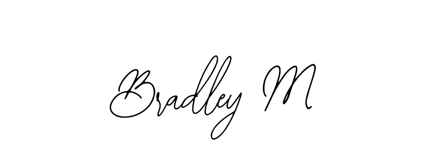 Make a beautiful signature design for name Bradley M. With this signature (Bearetta-2O07w) style, you can create a handwritten signature for free. Bradley M signature style 12 images and pictures png