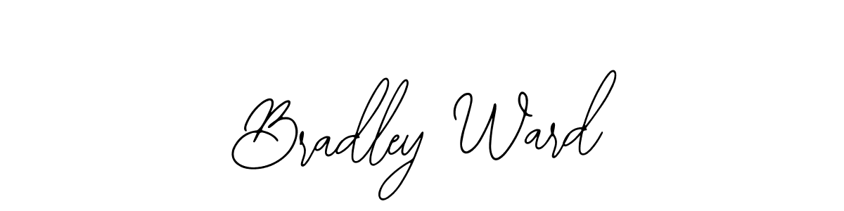 You should practise on your own different ways (Bearetta-2O07w) to write your name (Bradley Ward) in signature. don't let someone else do it for you. Bradley Ward signature style 12 images and pictures png