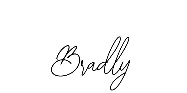 Design your own signature with our free online signature maker. With this signature software, you can create a handwritten (Bearetta-2O07w) signature for name Bradly. Bradly signature style 12 images and pictures png