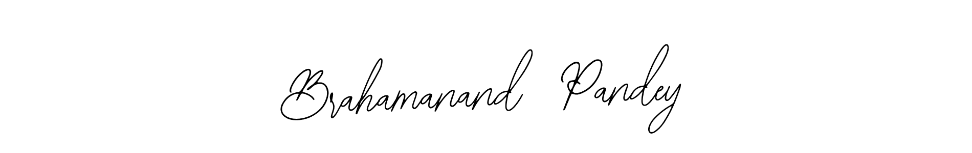 This is the best signature style for the Brahamanand  Pandey name. Also you like these signature font (Bearetta-2O07w). Mix name signature. Brahamanand  Pandey signature style 12 images and pictures png