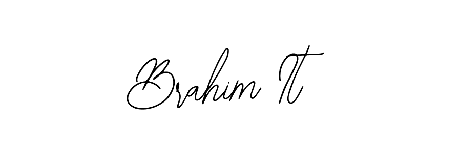 You can use this online signature creator to create a handwritten signature for the name Brahim It. This is the best online autograph maker. Brahim It signature style 12 images and pictures png