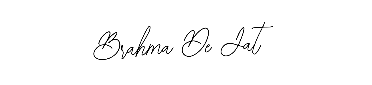 Also we have Brahma De Jat name is the best signature style. Create professional handwritten signature collection using Bearetta-2O07w autograph style. Brahma De Jat signature style 12 images and pictures png