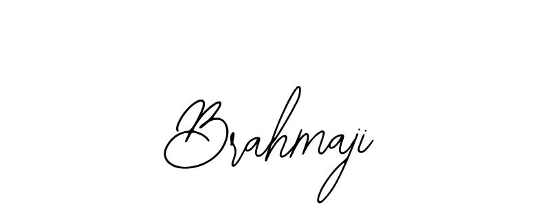 Use a signature maker to create a handwritten signature online. With this signature software, you can design (Bearetta-2O07w) your own signature for name Brahmaji. Brahmaji signature style 12 images and pictures png