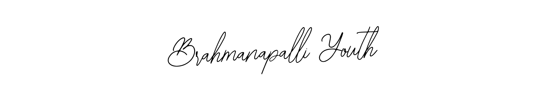 The best way (Bearetta-2O07w) to make a short signature is to pick only two or three words in your name. The name Brahmanapalli Youth include a total of six letters. For converting this name. Brahmanapalli Youth signature style 12 images and pictures png