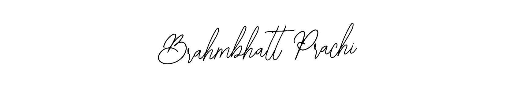 Also we have Brahmbhatt Prachi name is the best signature style. Create professional handwritten signature collection using Bearetta-2O07w autograph style. Brahmbhatt Prachi signature style 12 images and pictures png