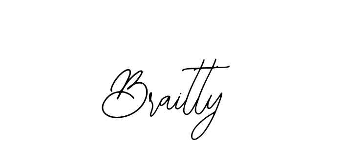 Braitty stylish signature style. Best Handwritten Sign (Bearetta-2O07w) for my name. Handwritten Signature Collection Ideas for my name Braitty. Braitty signature style 12 images and pictures png