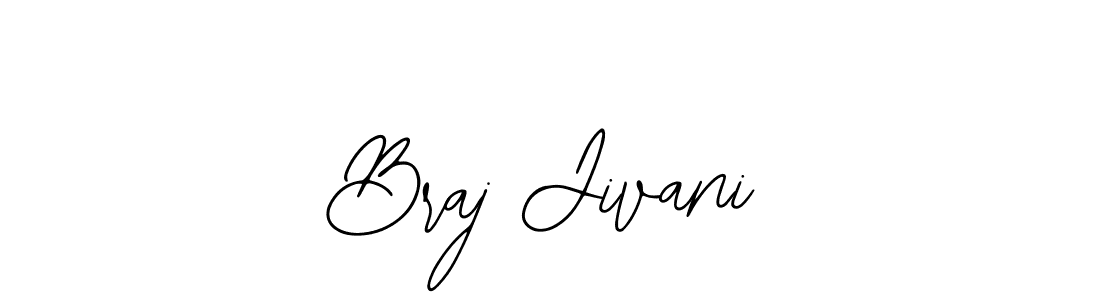 Design your own signature with our free online signature maker. With this signature software, you can create a handwritten (Bearetta-2O07w) signature for name Braj Jivani. Braj Jivani signature style 12 images and pictures png