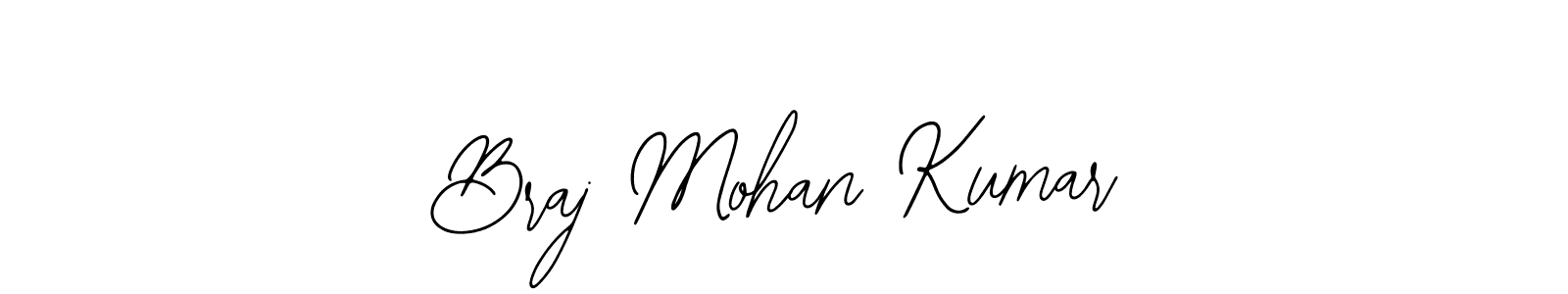 Make a beautiful signature design for name Braj Mohan Kumar. Use this online signature maker to create a handwritten signature for free. Braj Mohan Kumar signature style 12 images and pictures png