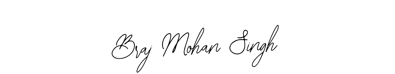 You can use this online signature creator to create a handwritten signature for the name Braj Mohan Singh. This is the best online autograph maker. Braj Mohan Singh signature style 12 images and pictures png