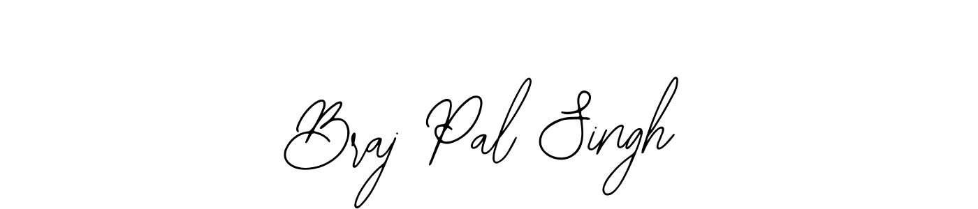 Braj Pal Singh stylish signature style. Best Handwritten Sign (Bearetta-2O07w) for my name. Handwritten Signature Collection Ideas for my name Braj Pal Singh. Braj Pal Singh signature style 12 images and pictures png
