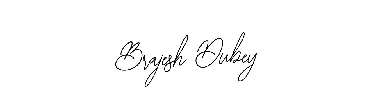 The best way (Bearetta-2O07w) to make a short signature is to pick only two or three words in your name. The name Brajesh Dubey include a total of six letters. For converting this name. Brajesh Dubey signature style 12 images and pictures png