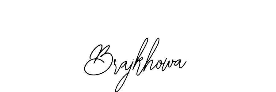 Use a signature maker to create a handwritten signature online. With this signature software, you can design (Bearetta-2O07w) your own signature for name Brajkhowa. Brajkhowa signature style 12 images and pictures png