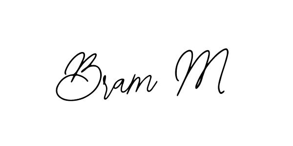 It looks lik you need a new signature style for name Bram M. Design unique handwritten (Bearetta-2O07w) signature with our free signature maker in just a few clicks. Bram M signature style 12 images and pictures png