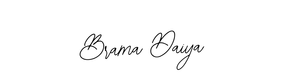 Make a short Brama Daiya signature style. Manage your documents anywhere anytime using Bearetta-2O07w. Create and add eSignatures, submit forms, share and send files easily. Brama Daiya signature style 12 images and pictures png