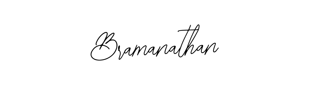 How to make Bramanathan name signature. Use Bearetta-2O07w style for creating short signs online. This is the latest handwritten sign. Bramanathan signature style 12 images and pictures png