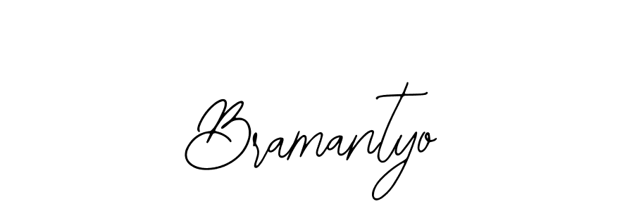 Use a signature maker to create a handwritten signature online. With this signature software, you can design (Bearetta-2O07w) your own signature for name Bramantyo. Bramantyo signature style 12 images and pictures png