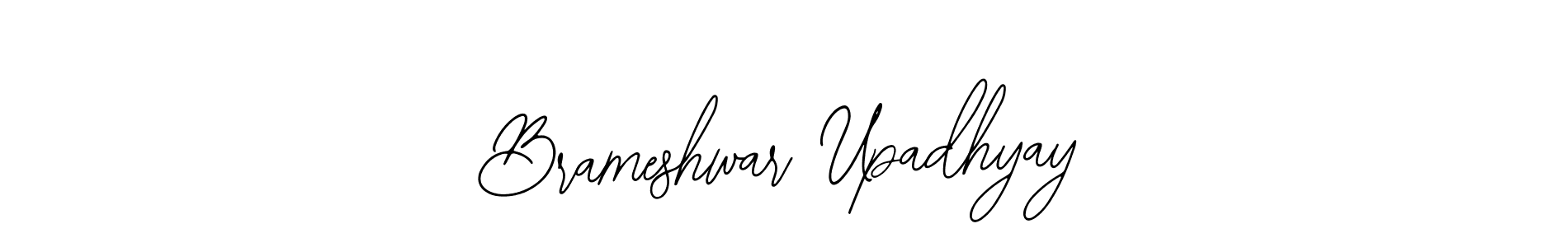 How to Draw Brameshwar Upadhyay signature style? Bearetta-2O07w is a latest design signature styles for name Brameshwar Upadhyay. Brameshwar Upadhyay signature style 12 images and pictures png