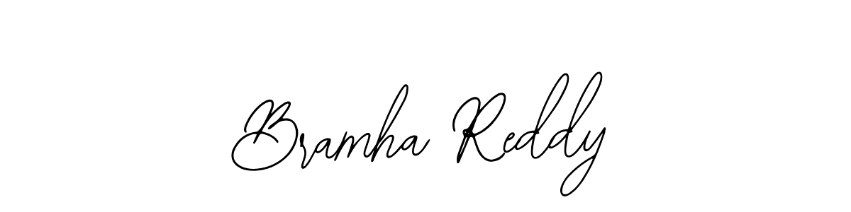 Also we have Bramha Reddy name is the best signature style. Create professional handwritten signature collection using Bearetta-2O07w autograph style. Bramha Reddy signature style 12 images and pictures png