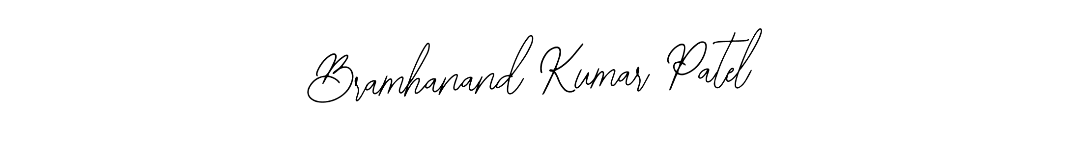 Make a beautiful signature design for name Bramhanand Kumar Patel. With this signature (Bearetta-2O07w) style, you can create a handwritten signature for free. Bramhanand Kumar Patel signature style 12 images and pictures png