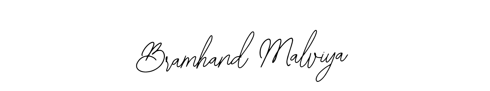 Make a beautiful signature design for name Bramhand Malviya. With this signature (Bearetta-2O07w) style, you can create a handwritten signature for free. Bramhand Malviya signature style 12 images and pictures png