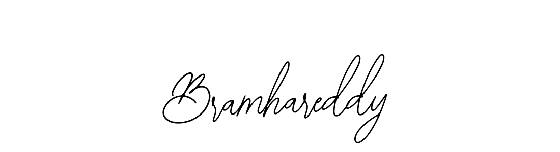 Similarly Bearetta-2O07w is the best handwritten signature design. Signature creator online .You can use it as an online autograph creator for name Bramhareddy. Bramhareddy signature style 12 images and pictures png