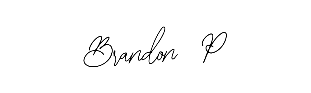 This is the best signature style for the Brandon  P name. Also you like these signature font (Bearetta-2O07w). Mix name signature. Brandon  P signature style 12 images and pictures png