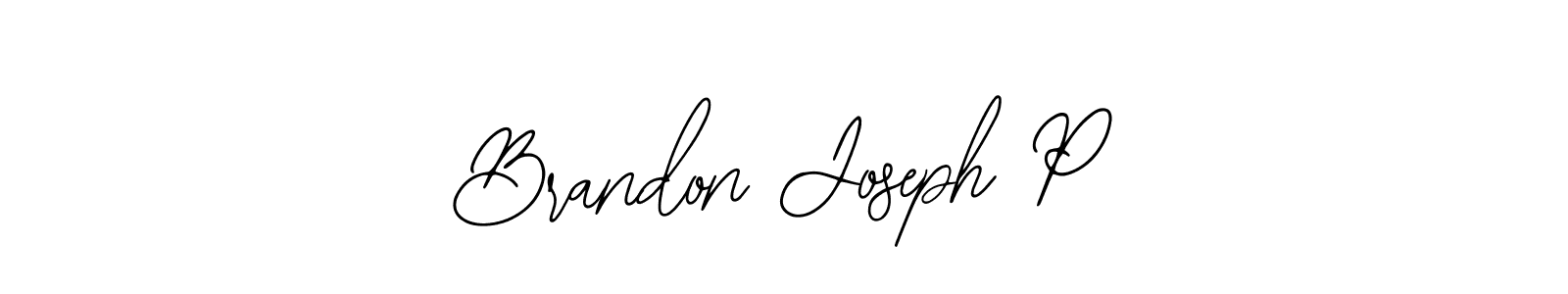 Once you've used our free online signature maker to create your best signature Bearetta-2O07w style, it's time to enjoy all of the benefits that Brandon Joseph P name signing documents. Brandon Joseph P signature style 12 images and pictures png