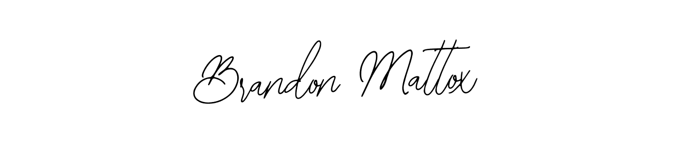 Brandon Mattox stylish signature style. Best Handwritten Sign (Bearetta-2O07w) for my name. Handwritten Signature Collection Ideas for my name Brandon Mattox. Brandon Mattox signature style 12 images and pictures png