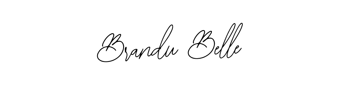 Bearetta-2O07w is a professional signature style that is perfect for those who want to add a touch of class to their signature. It is also a great choice for those who want to make their signature more unique. Get Brandu Belle name to fancy signature for free. Brandu Belle signature style 12 images and pictures png