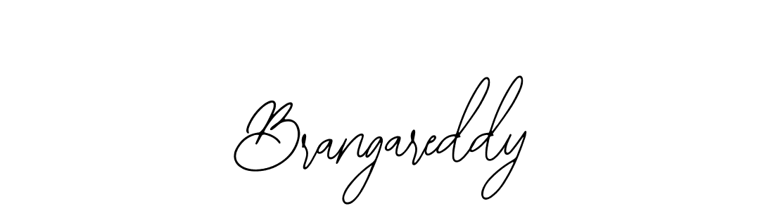 How to make Brangareddy name signature. Use Bearetta-2O07w style for creating short signs online. This is the latest handwritten sign. Brangareddy signature style 12 images and pictures png