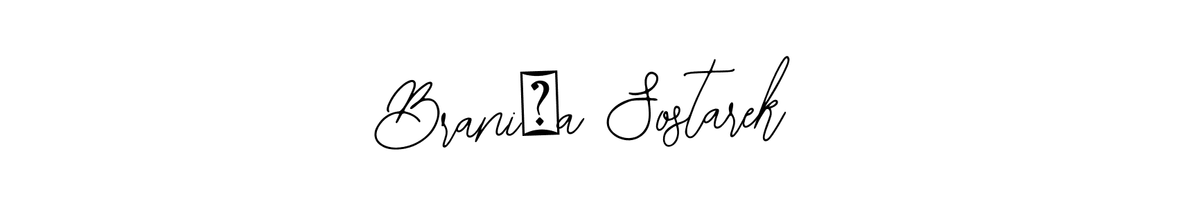 Create a beautiful signature design for name Braniča Sostarek. With this signature (Bearetta-2O07w) fonts, you can make a handwritten signature for free. Braniča Sostarek signature style 12 images and pictures png