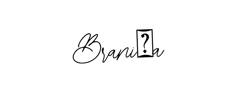 Also You can easily find your signature by using the search form. We will create Braniša name handwritten signature images for you free of cost using Bearetta-2O07w sign style. Braniša signature style 12 images and pictures png