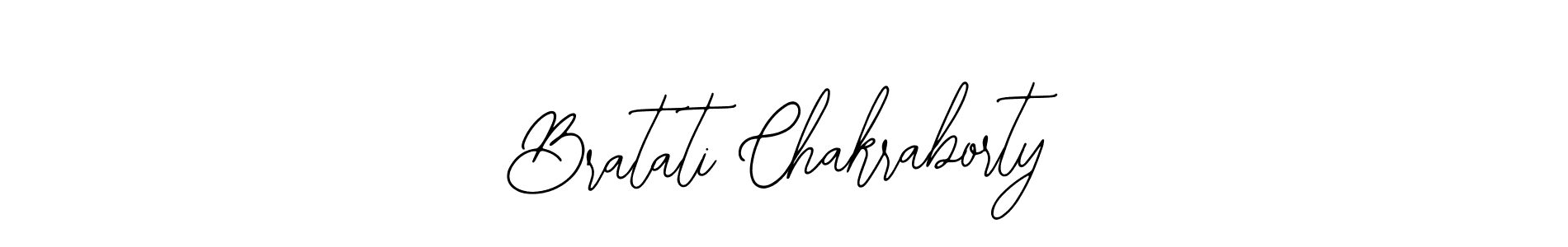 Make a short Bratati Chakraborty signature style. Manage your documents anywhere anytime using Bearetta-2O07w. Create and add eSignatures, submit forms, share and send files easily. Bratati Chakraborty signature style 12 images and pictures png