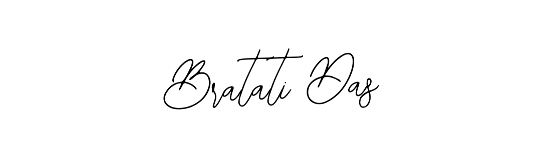 Design your own signature with our free online signature maker. With this signature software, you can create a handwritten (Bearetta-2O07w) signature for name Bratati Das. Bratati Das signature style 12 images and pictures png