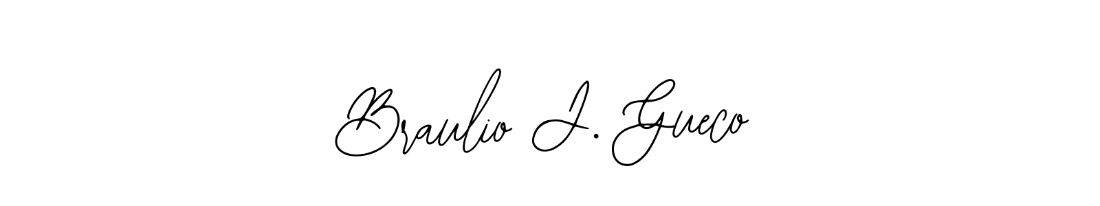 Best and Professional Signature Style for Braulio J. Gueco. Bearetta-2O07w Best Signature Style Collection. Braulio J. Gueco signature style 12 images and pictures png