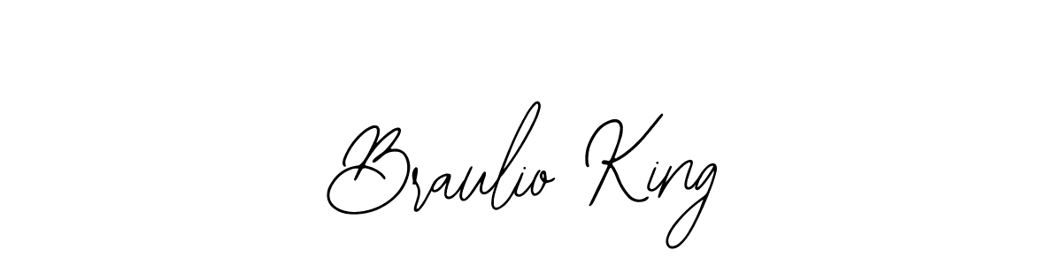 Also You can easily find your signature by using the search form. We will create Braulio King name handwritten signature images for you free of cost using Bearetta-2O07w sign style. Braulio King signature style 12 images and pictures png