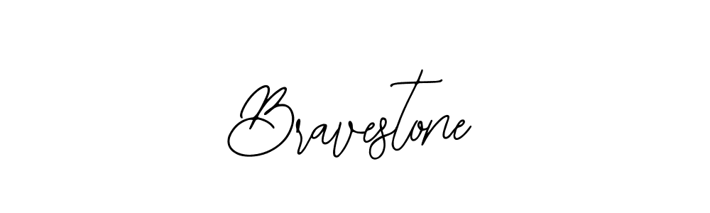 Design your own signature with our free online signature maker. With this signature software, you can create a handwritten (Bearetta-2O07w) signature for name Bravestone. Bravestone signature style 12 images and pictures png
