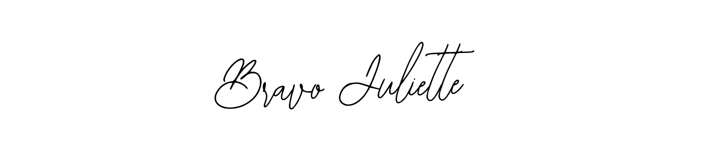 if you are searching for the best signature style for your name Bravo Juliette. so please give up your signature search. here we have designed multiple signature styles  using Bearetta-2O07w. Bravo Juliette signature style 12 images and pictures png
