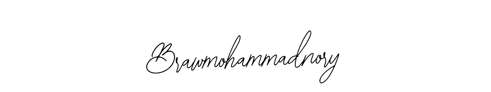 Make a beautiful signature design for name Brawmohammadnory. With this signature (Bearetta-2O07w) style, you can create a handwritten signature for free. Brawmohammadnory signature style 12 images and pictures png