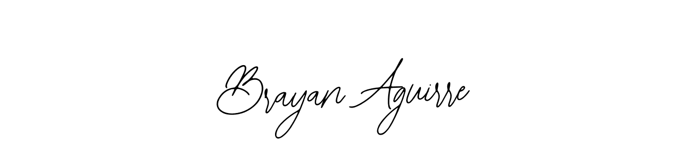 Make a beautiful signature design for name Brayan Aguirre. With this signature (Bearetta-2O07w) style, you can create a handwritten signature for free. Brayan Aguirre signature style 12 images and pictures png