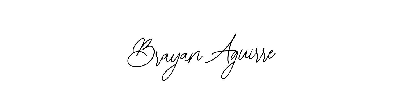 How to make Brayan Aguirre signature? Bearetta-2O07w is a professional autograph style. Create handwritten signature for Brayan Aguirre name. Brayan Aguirre signature style 12 images and pictures png