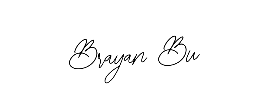Make a beautiful signature design for name Brayan Bu. With this signature (Bearetta-2O07w) style, you can create a handwritten signature for free. Brayan Bu signature style 12 images and pictures png