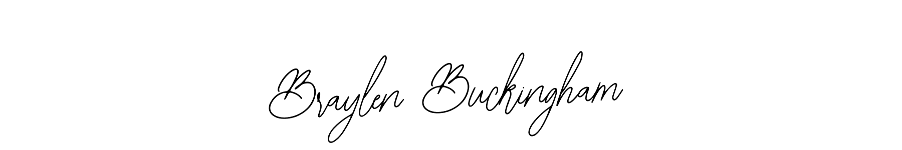 Create a beautiful signature design for name Braylen Buckingham. With this signature (Bearetta-2O07w) fonts, you can make a handwritten signature for free. Braylen Buckingham signature style 12 images and pictures png