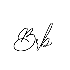 Design your own signature with our free online signature maker. With this signature software, you can create a handwritten (Bearetta-2O07w) signature for name Brb. Brb signature style 12 images and pictures png
