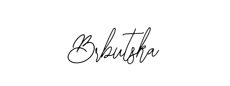 The best way (Bearetta-2O07w) to make a short signature is to pick only two or three words in your name. The name Brbutska include a total of six letters. For converting this name. Brbutska signature style 12 images and pictures png