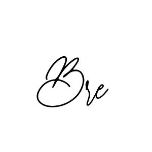 How to make Bre name signature. Use Bearetta-2O07w style for creating short signs online. This is the latest handwritten sign. Bre signature style 12 images and pictures png