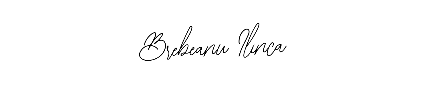 Make a beautiful signature design for name Brebeanu Ilinca. Use this online signature maker to create a handwritten signature for free. Brebeanu Ilinca signature style 12 images and pictures png